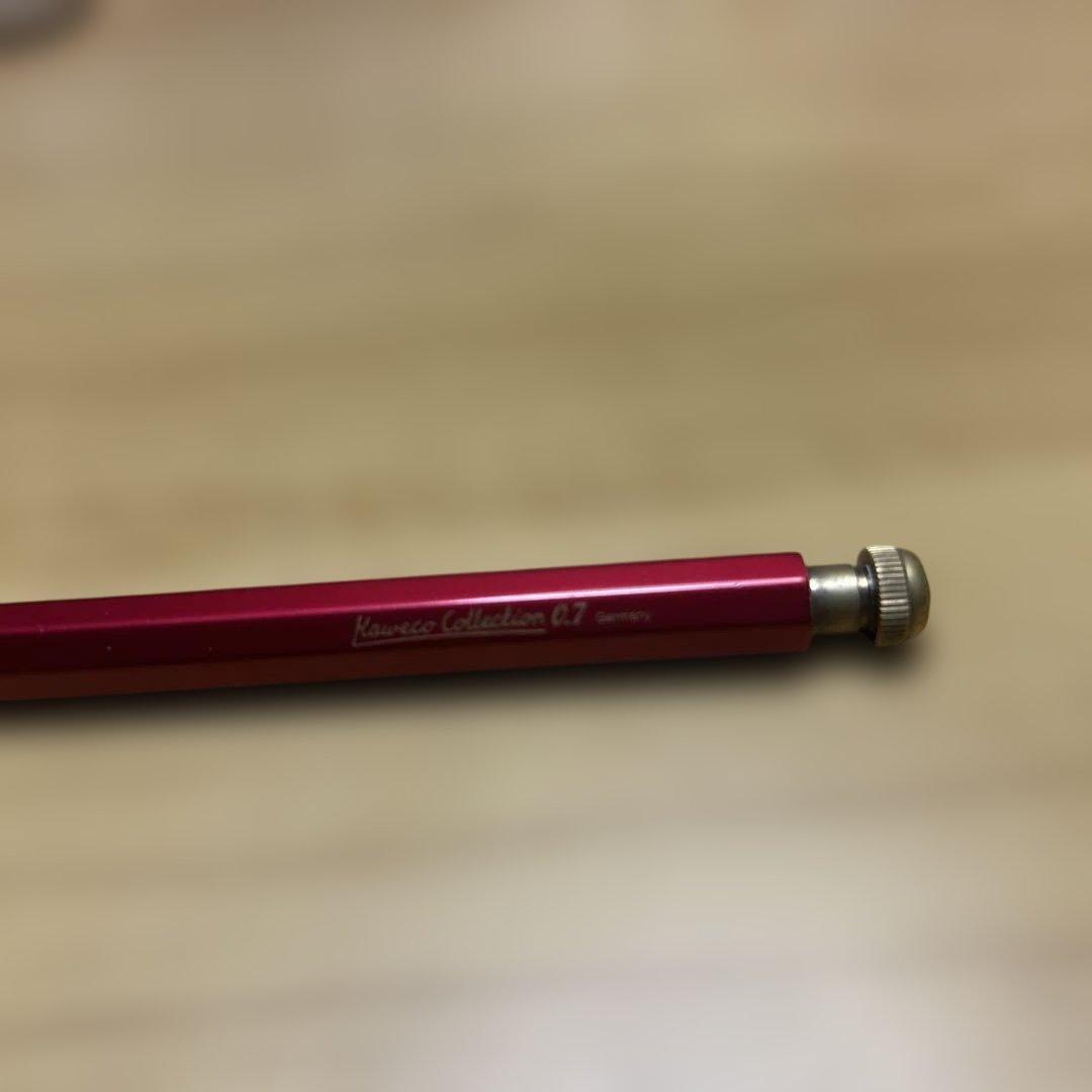 カヴェコスペシャル07 赤 シャープペンシル