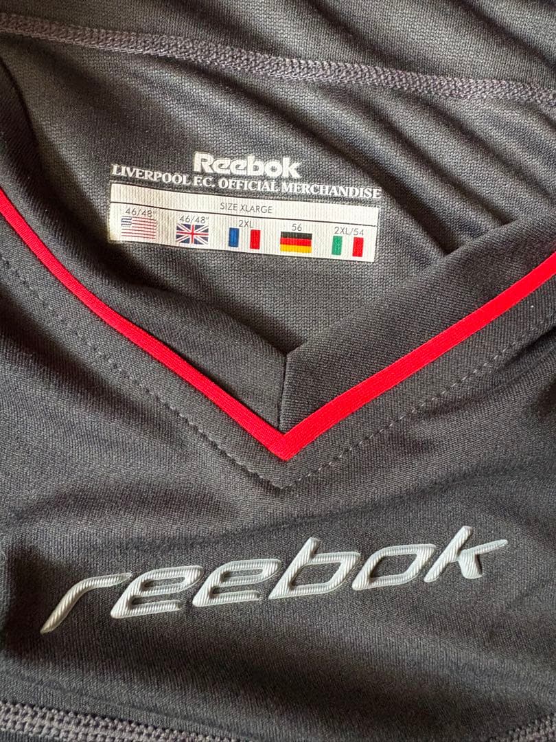 Reebok リバプールFC 02/04 ユニフォーム 長袖 XLサイズ