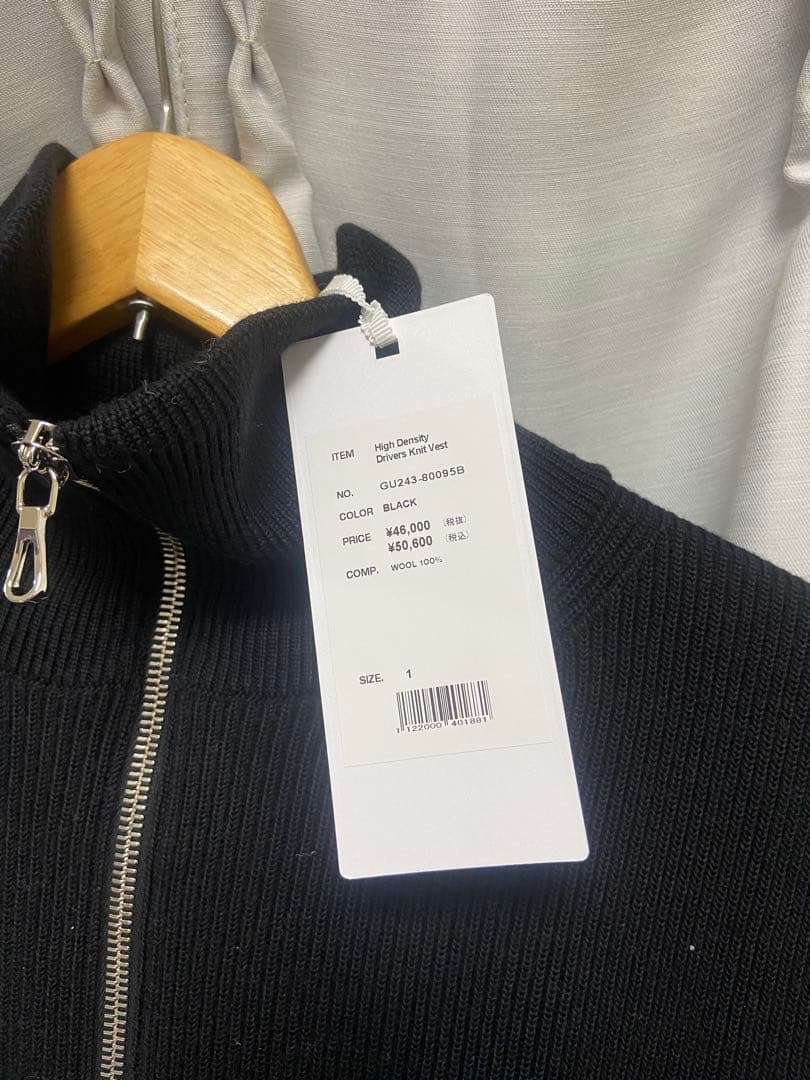 GraphpaperHigh Density Vest ブラック Tサイズ