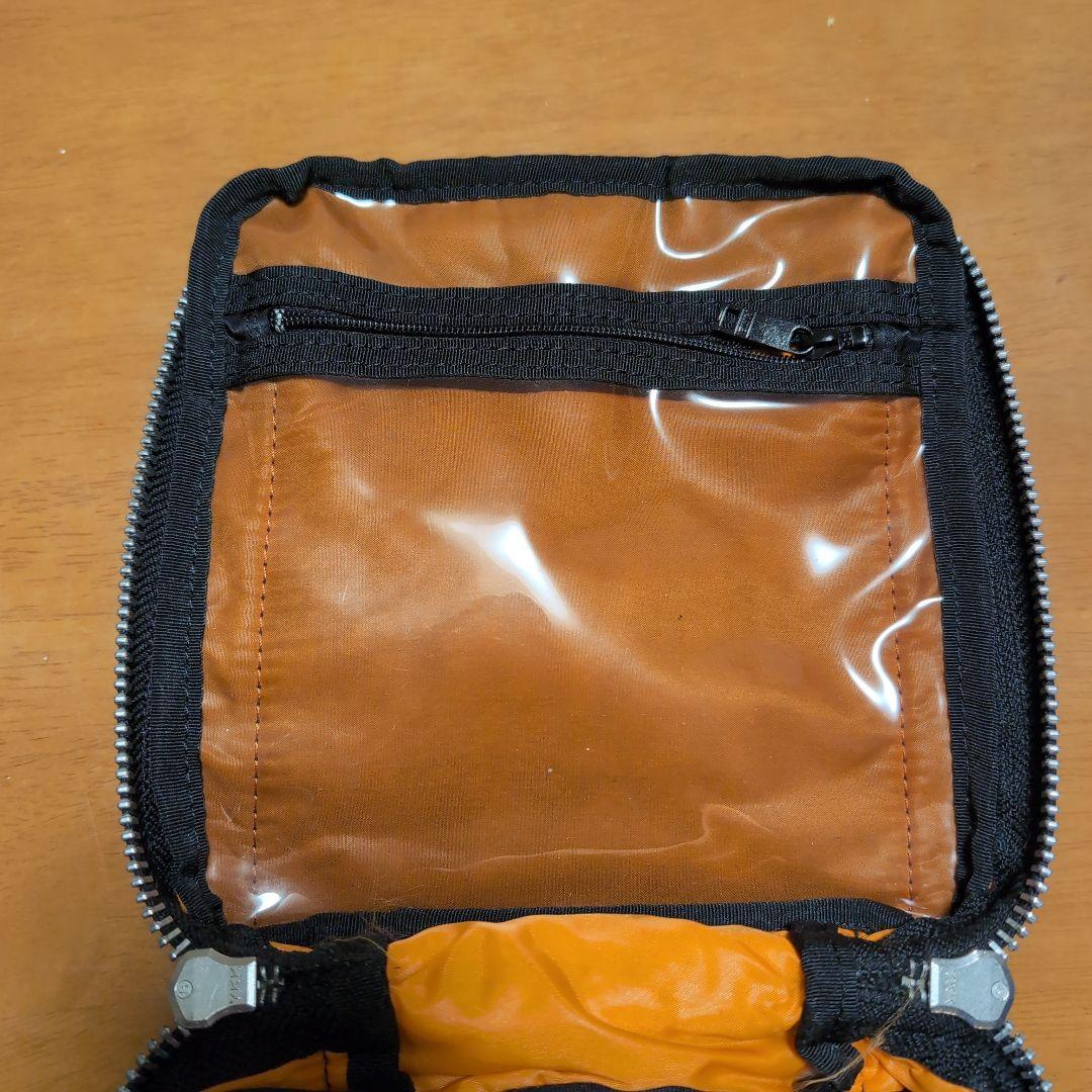 PORTER タンカー ブラック ナイロン ショルダーバッグ