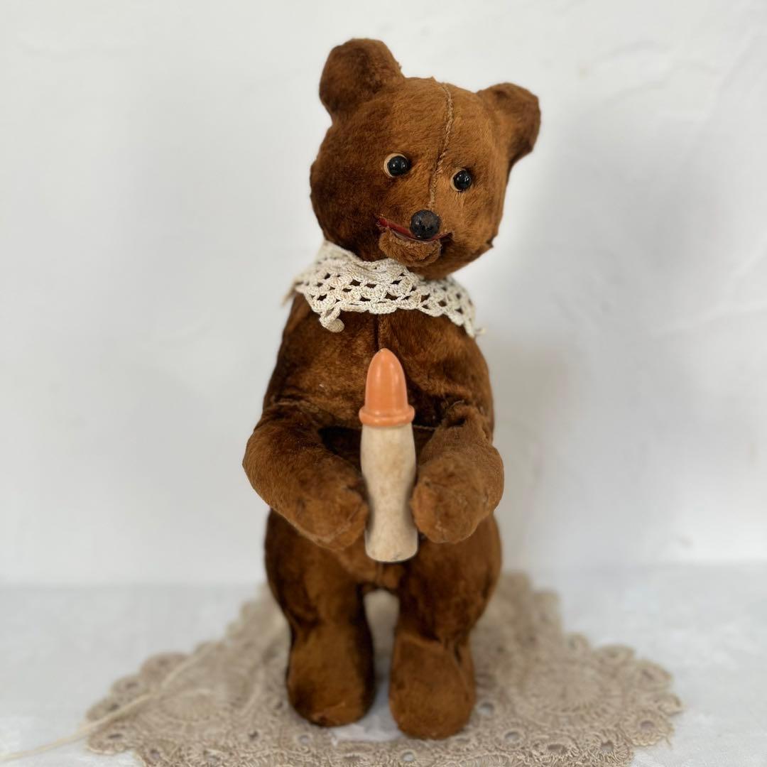 オランダ ヴィンテージ vintage bear ゼンマイ クマ 熊 ぬいぐるみ