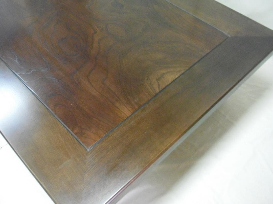 「新古品」座卓・ケヤキ合板材