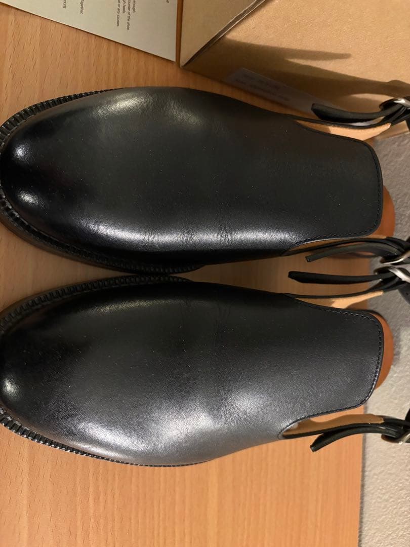 靴 Hender Scheme / Chameleon Strap BLACK 5