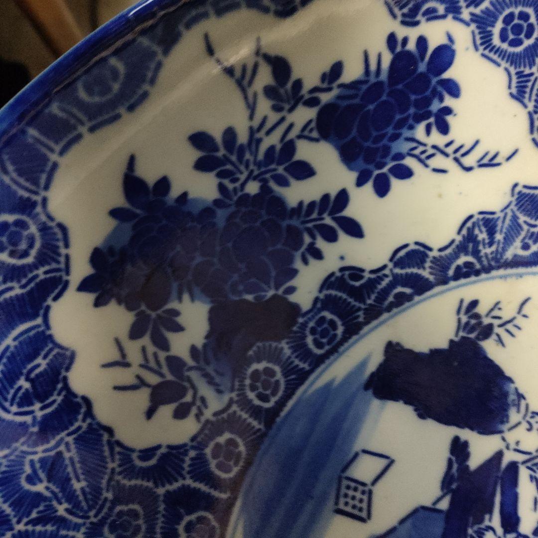 古伊万里一尺二寸の大皿(江戸時代後期物)