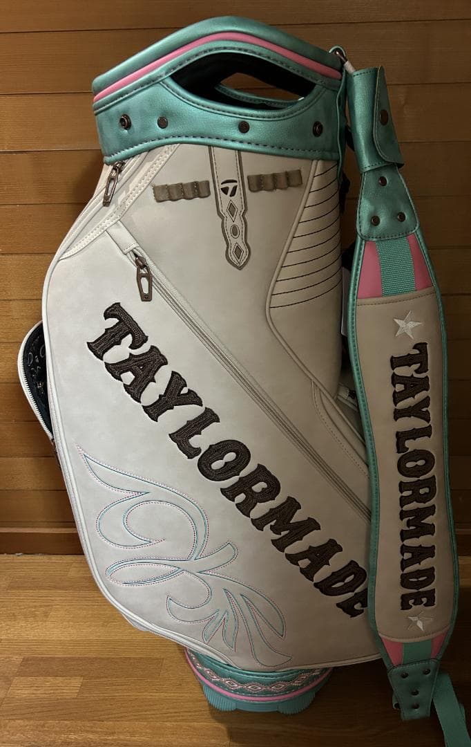 【新品未使用】テーラーメイド 限定品 キャディバッグ+ヘッドカバー 全米女子プロ