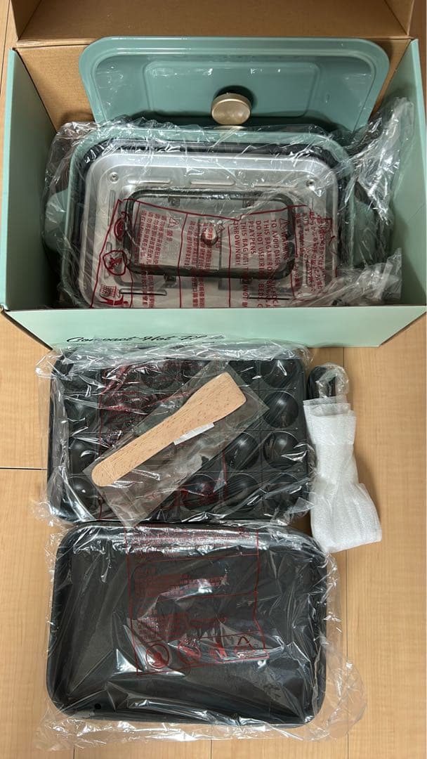 未使用新品　BRUNO コンパクトホットプレート　10周年限定　セージグリーン