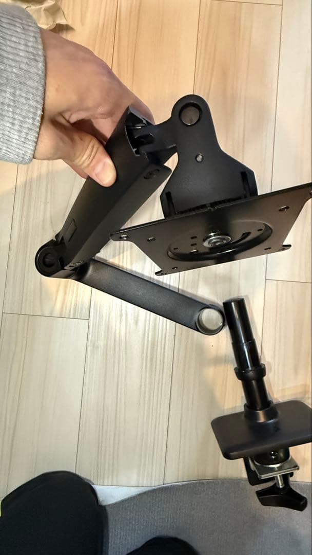 ERGOTRON エルゴトロン LX デスク モニターアーム ブラック HP