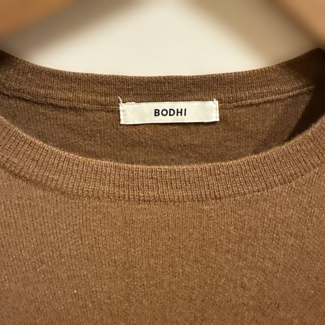 BODHI ボーディ カシミヤ100% ニットセーター ブラウン サイズ1