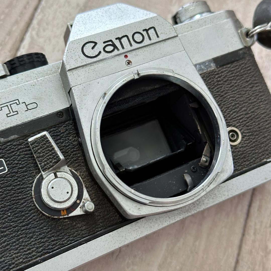 【現状品】キヤノン Canon FTb 一眼レフ フィルムカメラ★昭和レトロ