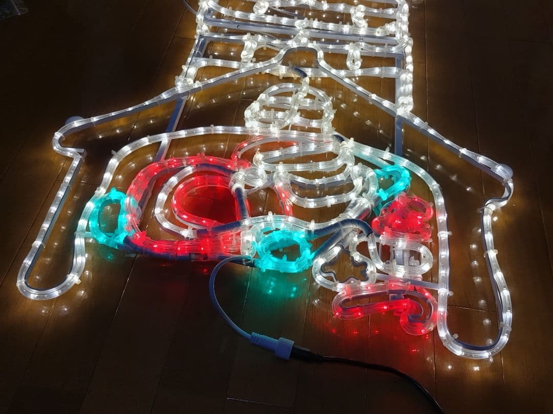 えんとつサンタ LED イルミネーション(稀少品)