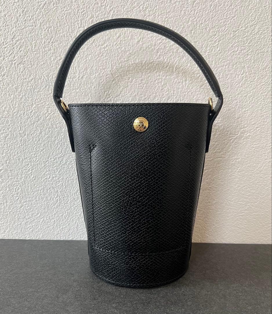 未使用　ロンシャン エピュレ XS クロスボディバッグ ブラック - レザー