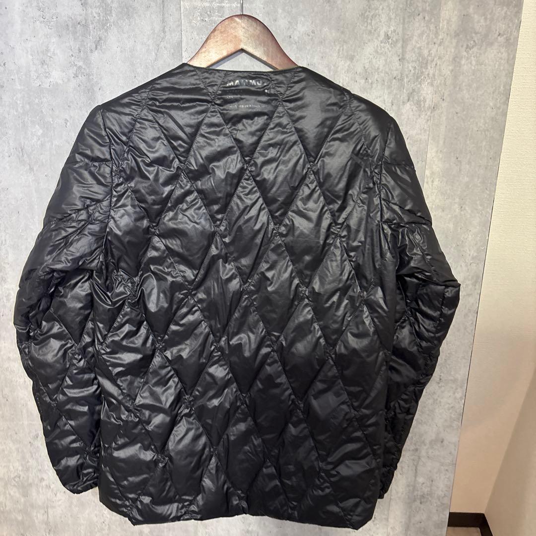 MAMMUT（マムート）セオンインカーディガン／ノーカラーダウンジャケット