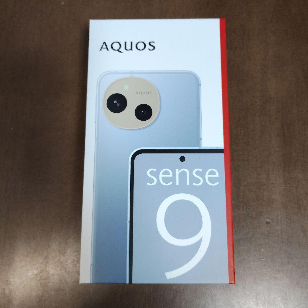 未開封新品 AQUOS sense9 メモリー6GB ストレージ128GBブルー