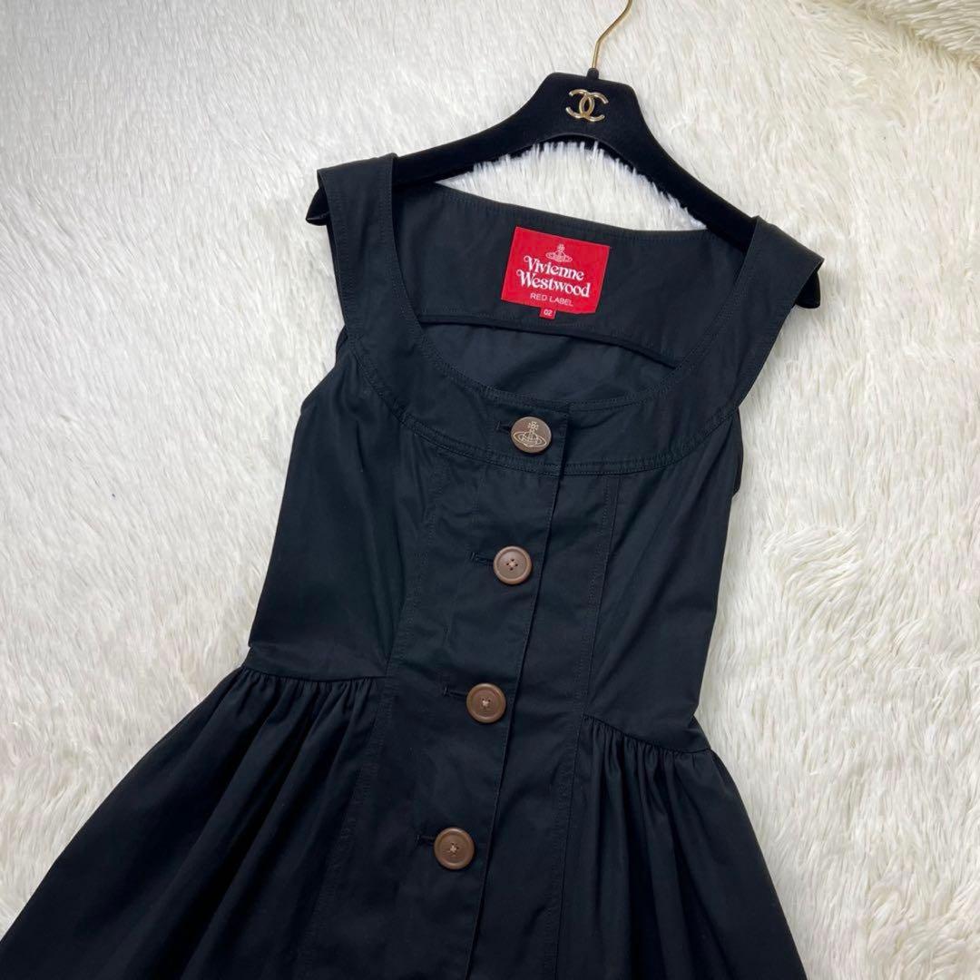 ヴィヴィアンウエストウッドオーブボタン Aラインワンピース