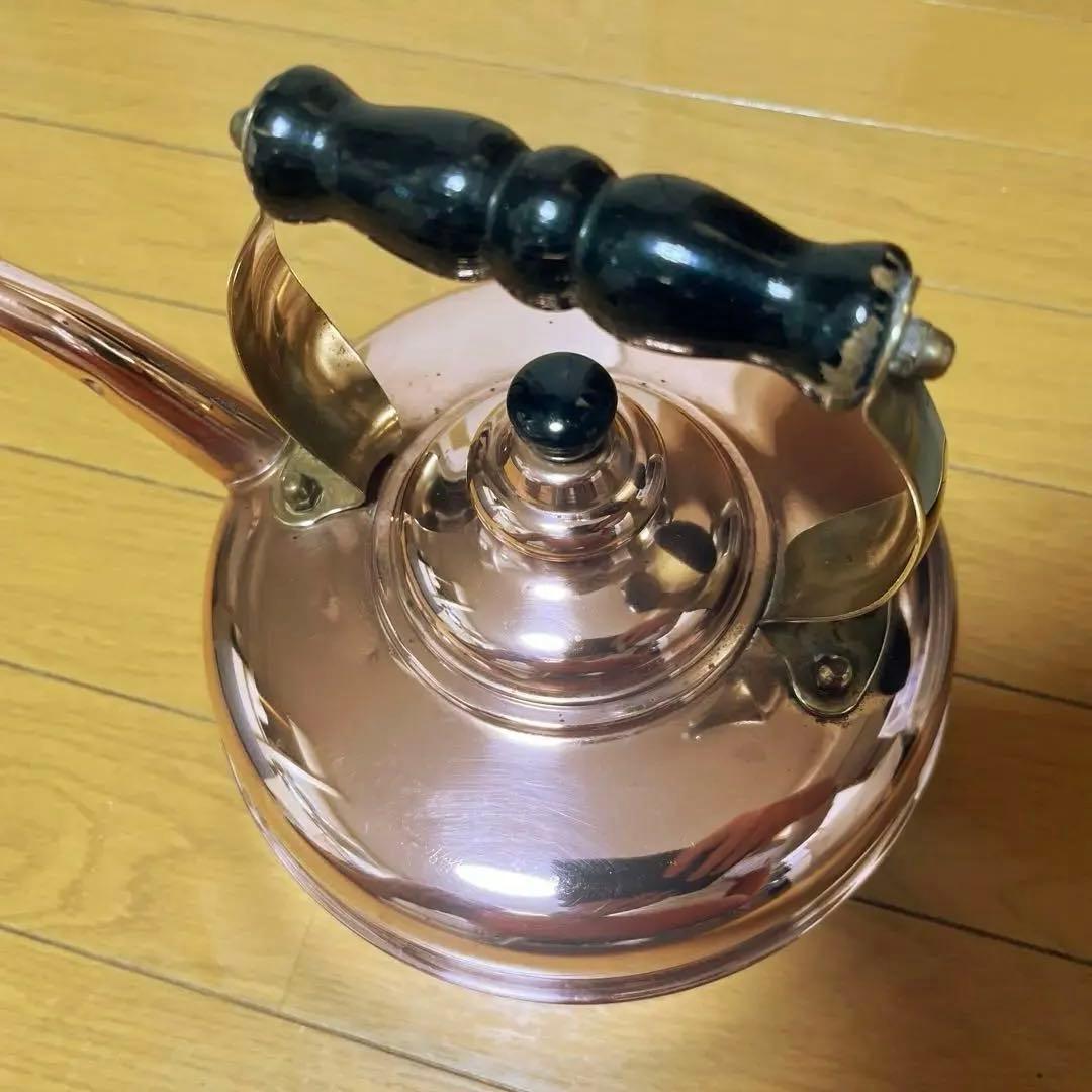 【1点本日限定特価】 シンプレックス　銅製ケトル　Simplex