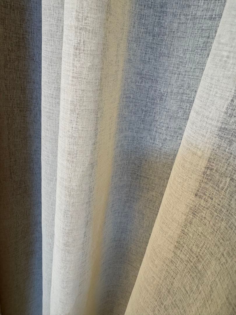 花柄レースカーテン