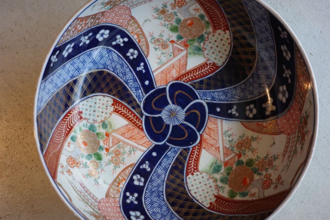 古伊万里 染付け 大鉢