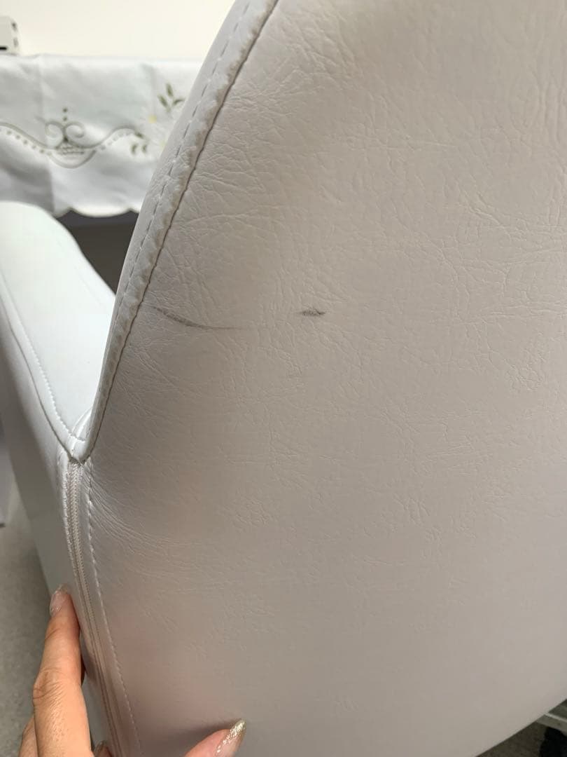 スマートネイルチェア（ホワイト） カラーホワイト BEAUTY GARAGE