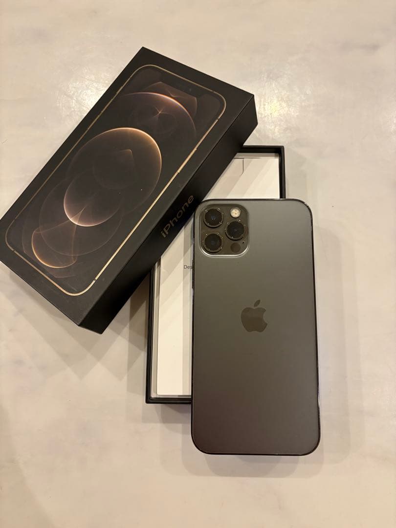 【ラピッド】Apple iPhone 12 Pro 128GBグラファイト