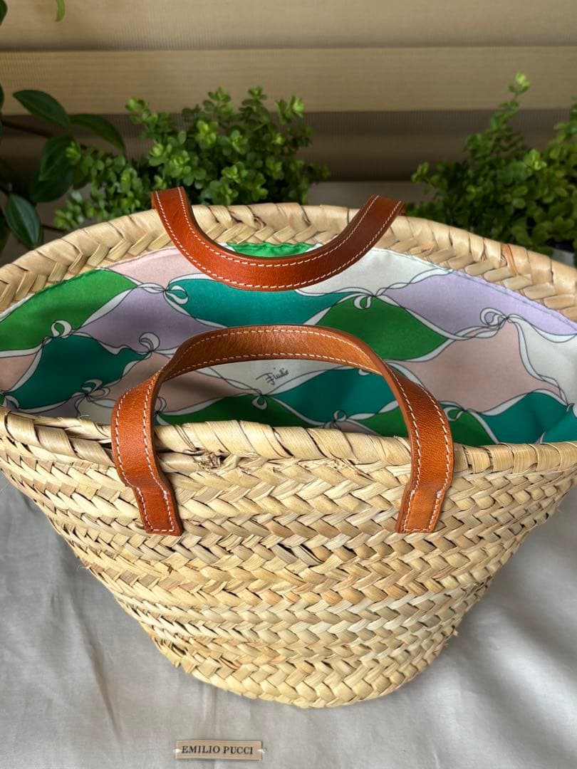 EMILIO PUCCI かごバッグ