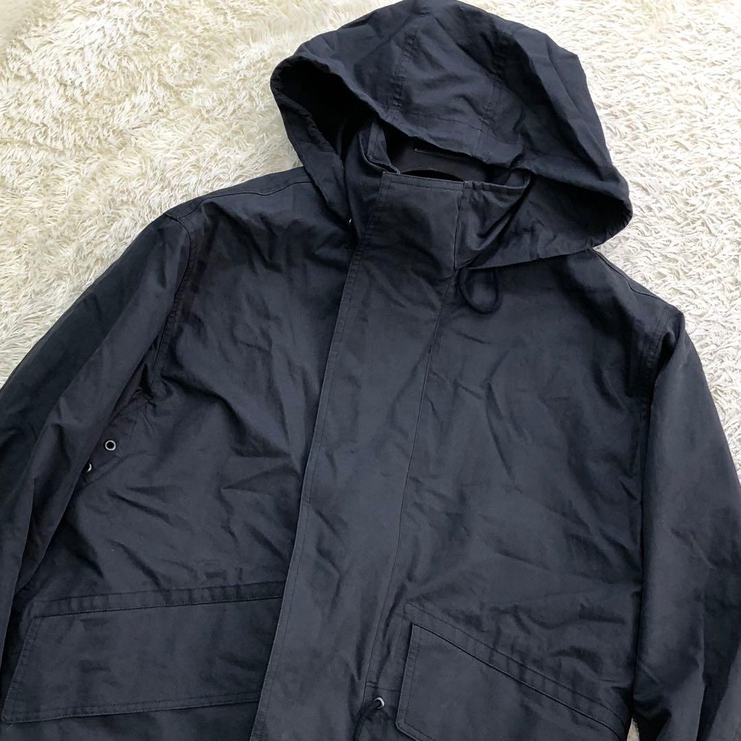 MHL モッズコート フード収納可 ライナー着脱可 Lサイズ ヴィンテージ加工