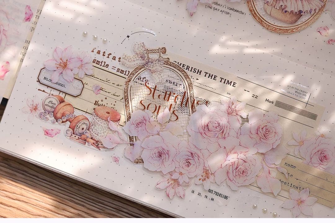 小白家文創《微醺》海外マスキングテープ　マステ 【2029】