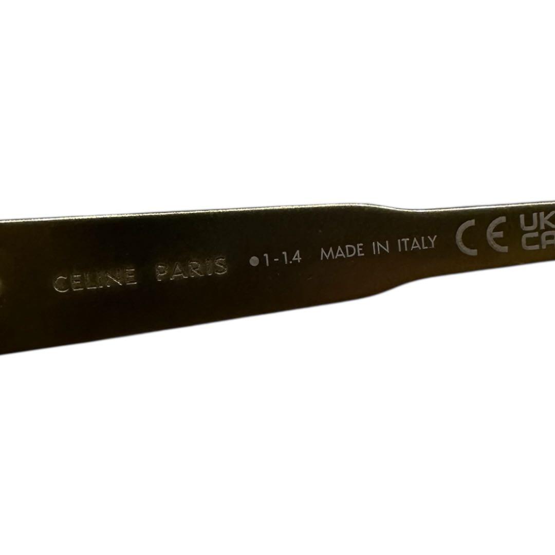 CELINE ゴールド オーバル型 サングラス