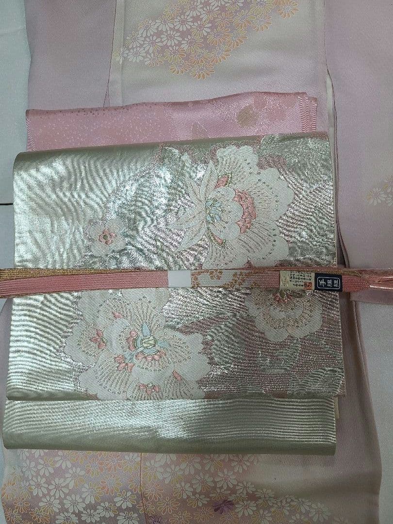 正絹　訪問着　4点セット　お宮参り　七五三　卒業式　入学式　美品