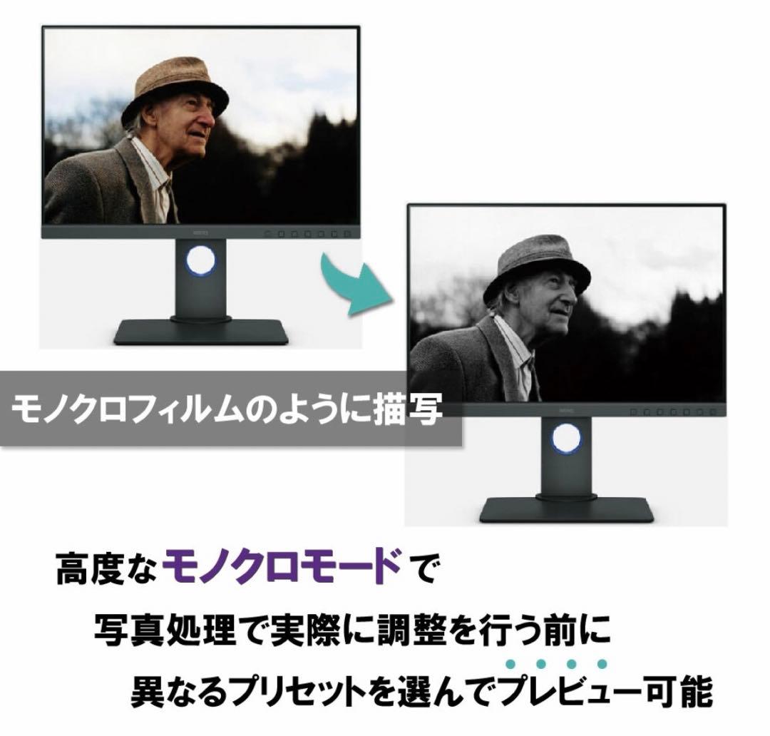 BenQ SW240 24.1インチ モニター 本体