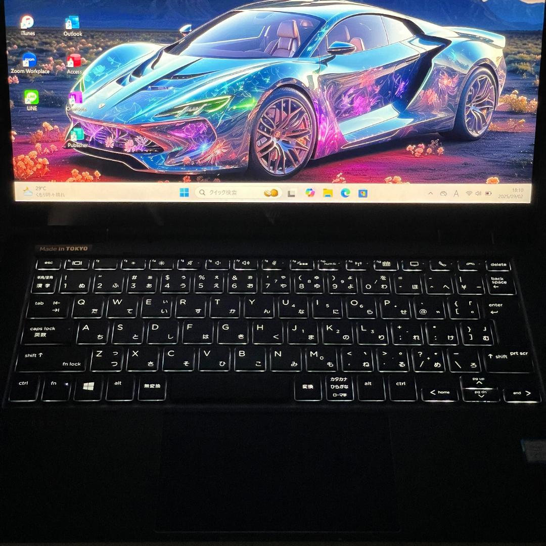 ★美品★ HP Dragonfly 第8世代 軽量薄型 ノートPC win11