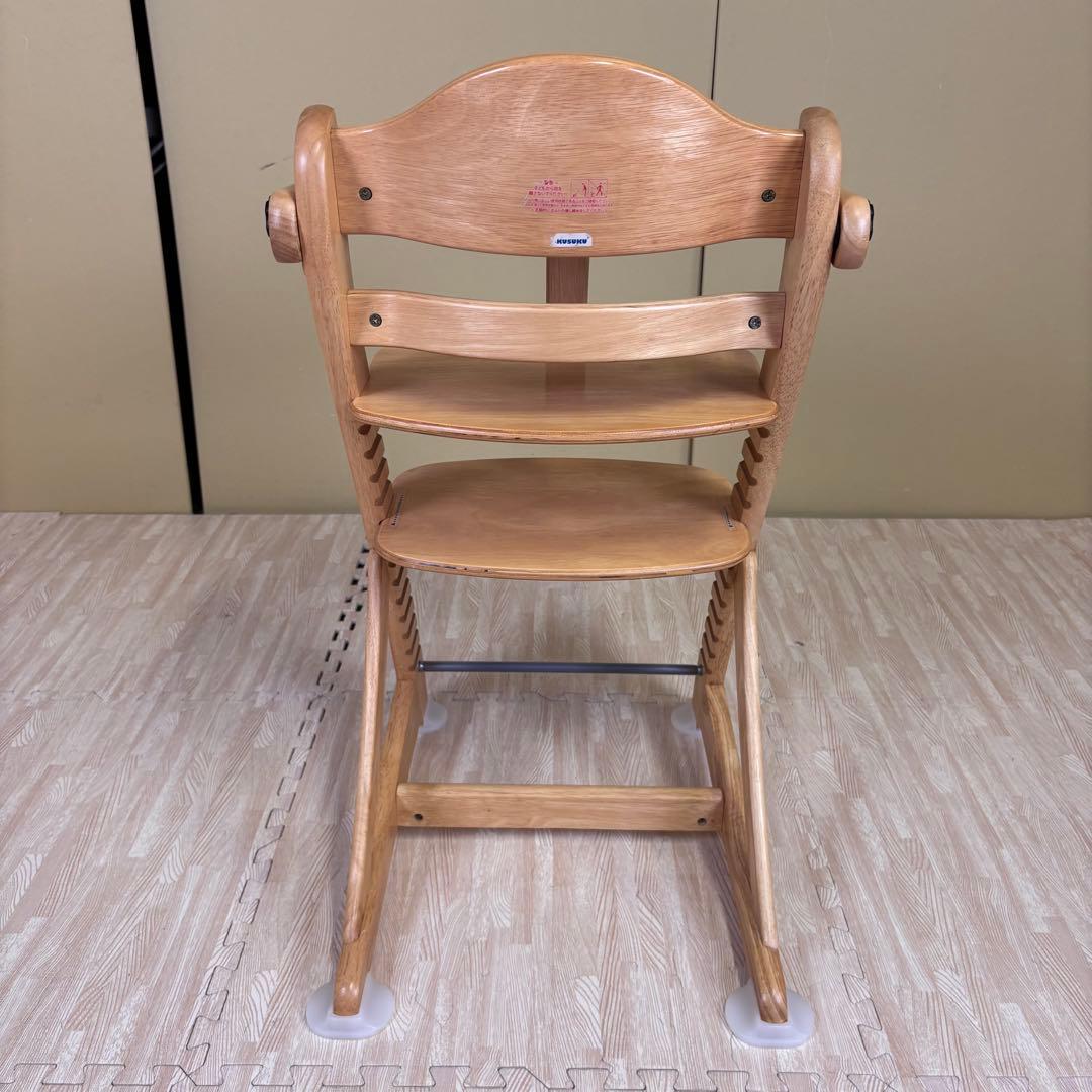 除菌清掃済　☆美品☆　大和屋　すくすくスリムフィットチェア　テーブル＆ガード付