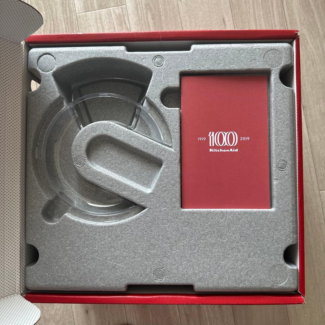 [美品] キッチンエイド100周年限定「クイーン オブ ハーツ」スタンドミキサー
