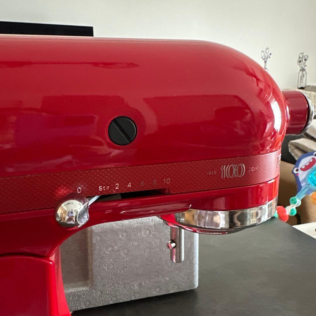 [美品] キッチンエイド100周年限定「クイーン オブ ハーツ」スタンドミキサー