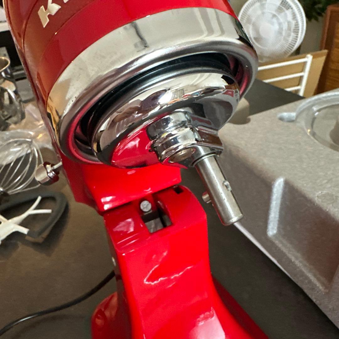 [美品] キッチンエイド100周年限定「クイーン オブ ハーツ」スタンドミキサー