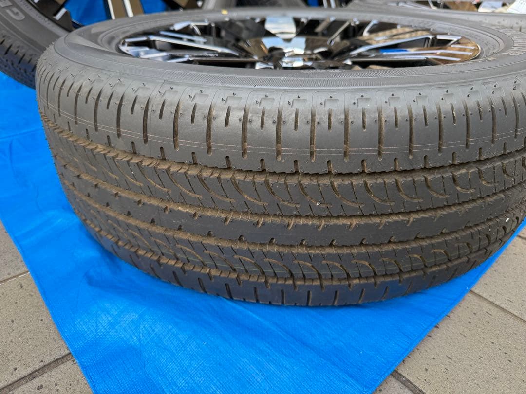 デリカD5 シャモニー　純正ホイール＆タイヤ4本セット【新車外し品】