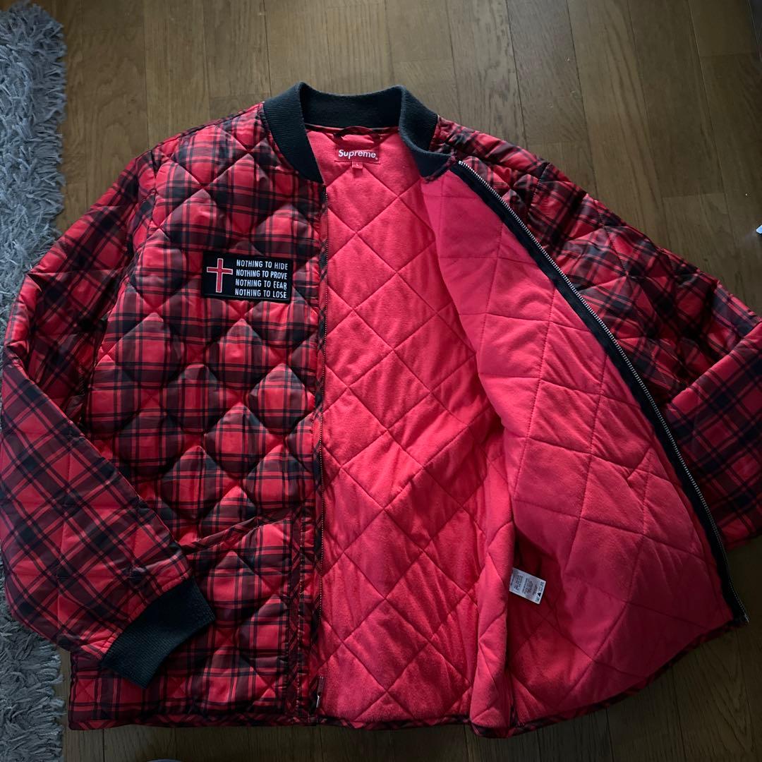 シュプリーム　ナイロンジャケット　Lサイズ