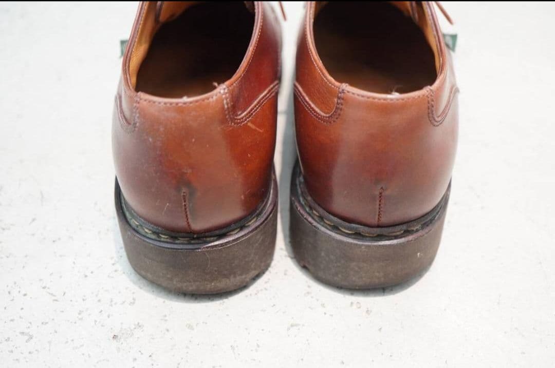 パラブーツ シャンボード 8.5 マロン リスレザー シューツリー付き