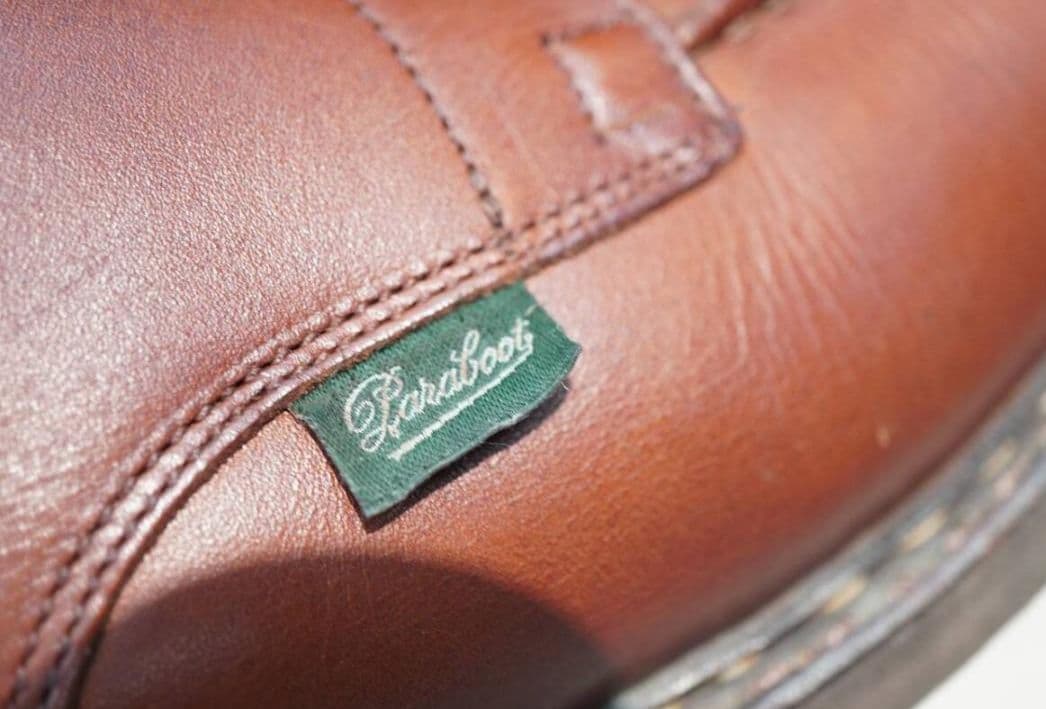 パラブーツ シャンボード 8.5 マロン リスレザー シューツリー付き