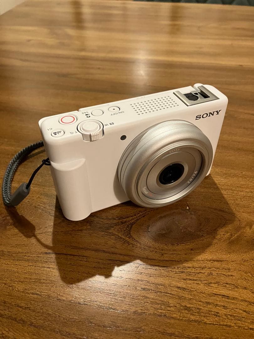 [超美品&保証書付き]SONY ZV-1F ホワイト コンパクトデジタルカメラ