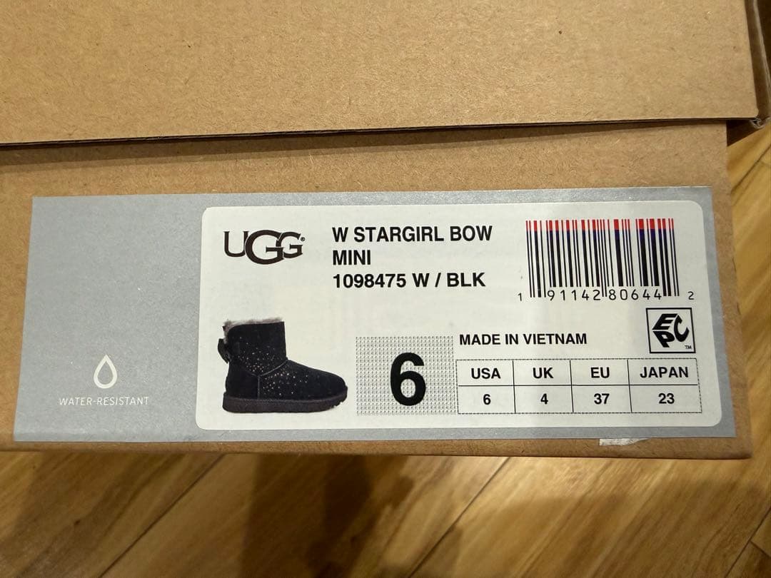 ミ*マ様 UGG ムートンブーツ W STARGIRL BOW MINI ブーツ