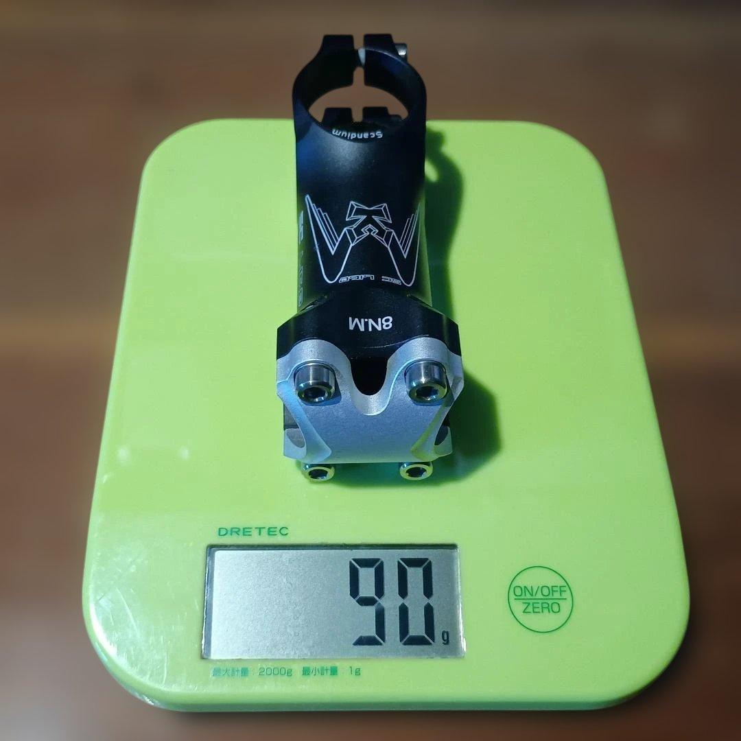 【未使用】KCNC SC LITE ステム 80mm スカンジウム 超軽量90g