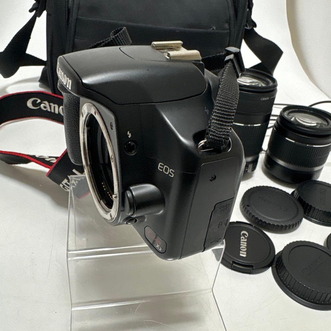 Canon EOS Kiss X2 デジタル一眼レフ レンズ2点 充電器