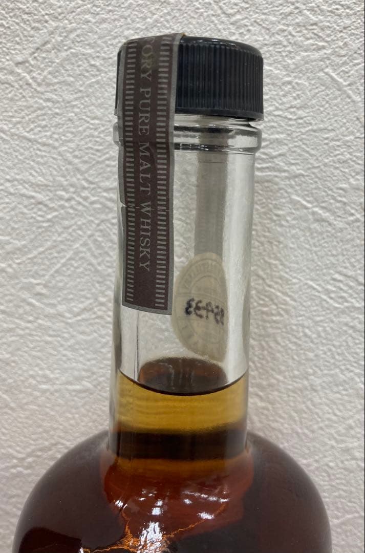 サントリー 山崎蒸溜所 樽出原酒10年貯蔵 未開栓 古酒