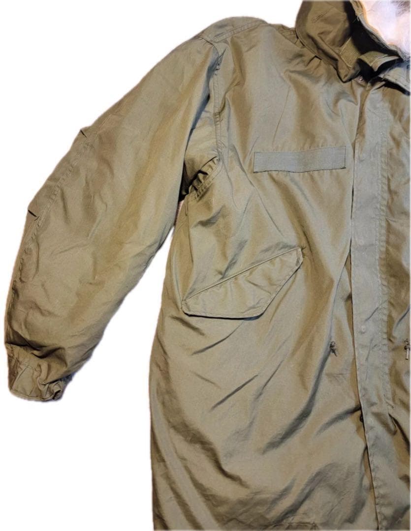 72年製 Mサイズ 米軍 実物M65 フィッシュテールパーカー フルセット