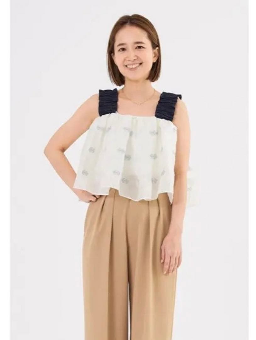 yori shiroconマーガレットバックリボンキャミ38