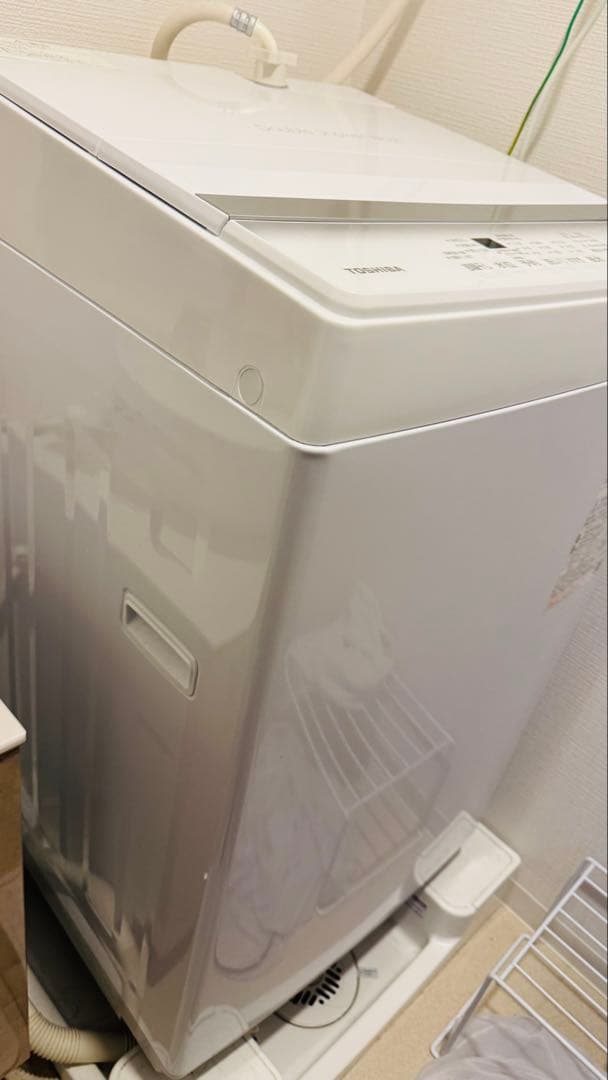 東芝 TOSHIBA 洗濯機 6kg AW-6GA4(W)
