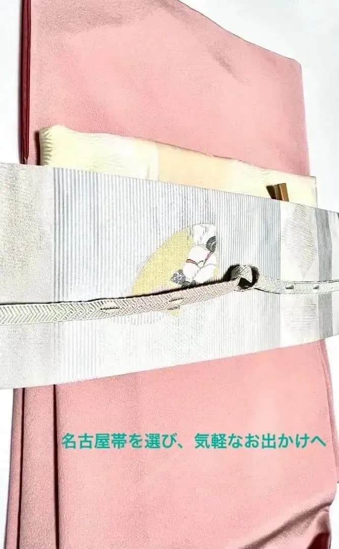 未使用美品 身丈163 上質正絹縮緬 付け下げ 落款有 花籠文ご入園ご入学式