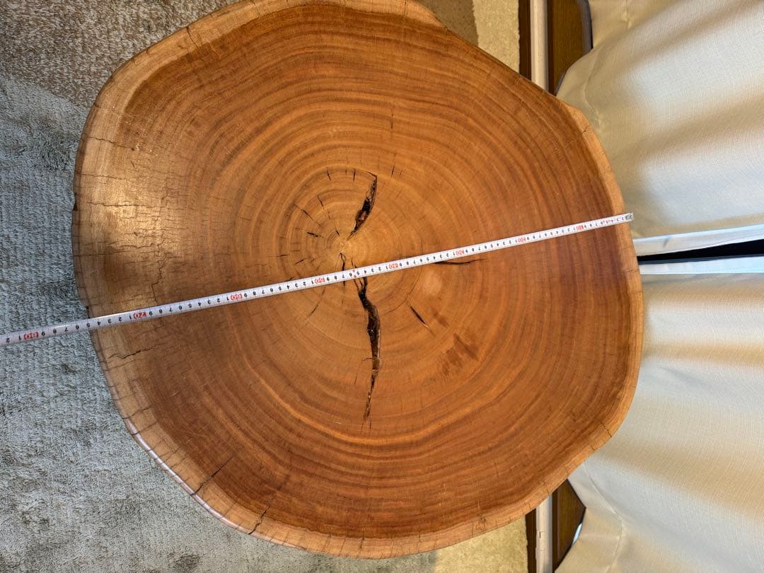 NOCEの天然切り株　コーヒーテーブル