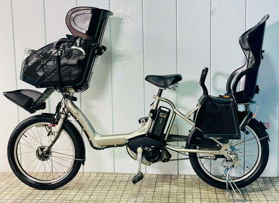 【BRIDGESTONE】 20インチ子供乗せ電動アシスト自転車2682