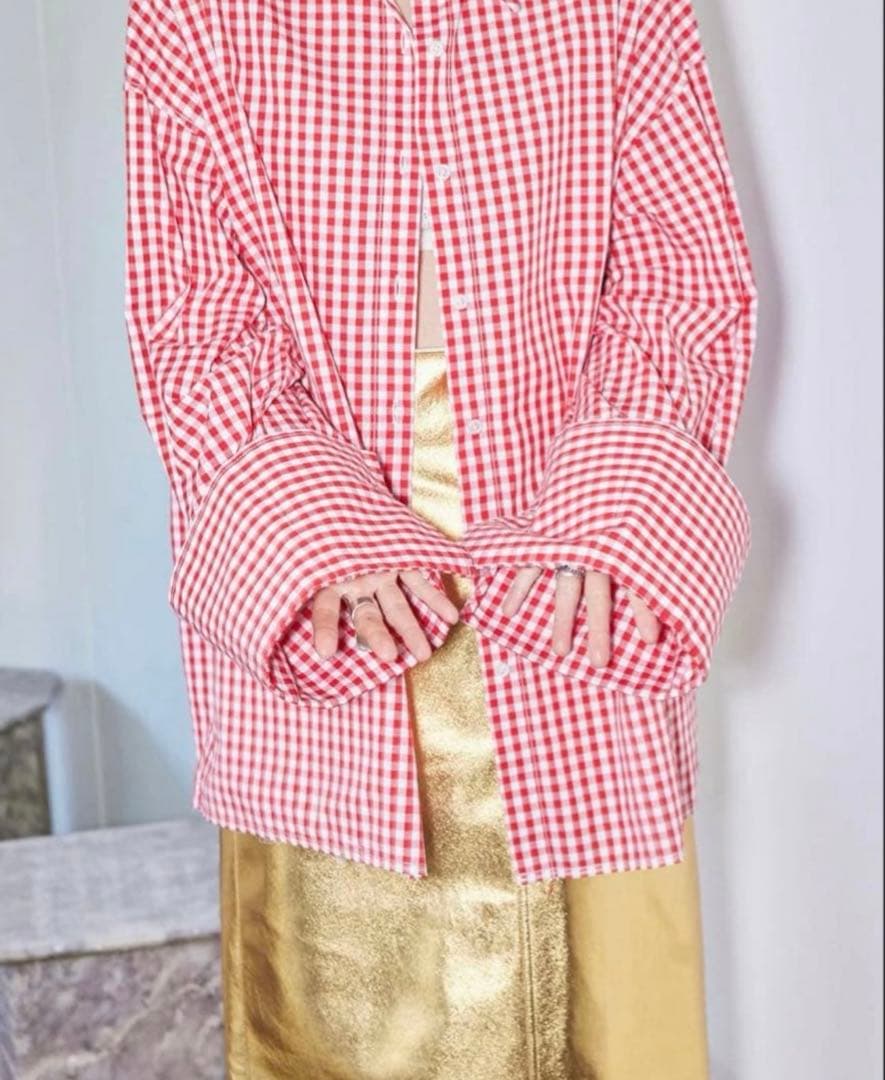 美品　cityshop BIG CUFFS シャツ